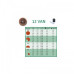 Aspersor spray US-412 Rain Bird, ridicare 10 cm, cu duza 12 VAN