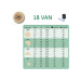 Aspersor spray US-418 Rain Bird, ridicare 10 cm, cu duza 18 VAN