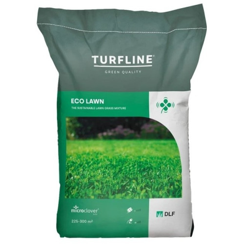 Gazon Eco-Lawn cu Microclover (trifoi alb pitic) Turfline, sac 7,5 kg