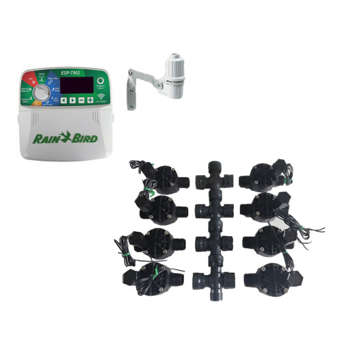 KIT IRIGATIE 8 ZONE INTERIOR RAINBIRD