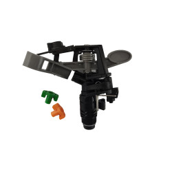 Aspersor de impact din plastic cu circuit reglabil 1/2