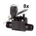 KIT IRIGATIE 8 ZONE INTERIOR RAINBIRD