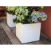 Ghiveci patrat alb  29,5x29,5x29,5 cm GRAPHIT UP
