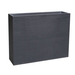 Jardiniera mare dreptunghiulara antracit 99,5x29,5x78,5 cm GRAPHIT