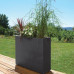Jardiniera mare dreptunghiulara antracit 99,5x29,5x78,5 cm GRAPHIT Jardiniera mare dreptunghiulara antracit 99,5x29,5x78,5 cm GRAPHIT
