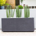 Jardiniera mare dreptunghiulara antracit  99,5x39,5x43,5 cm GRAPHIT