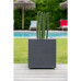 Jardiniera mare patrata antracit 39,5x39,5x43,5 cm GRAPHIT