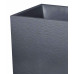Jardiniera mare patrata antracit 39,5x39,5x43,5 cm GRAPHIT