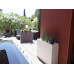 Jardiniera mare dreptunghiulara alba 78,5x29,5x60 cm GRAPHIT Jardiniera mare dreptunghiulara alba 78,5x29,5x60 cm GRAPHIT