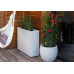 Jardiniera mare dreptunghiulara alba 78,5x29,5x60 cm GRAPHIT Jardiniera mare dreptunghiulara alba 78,5x29,5x60 cm GRAPHIT