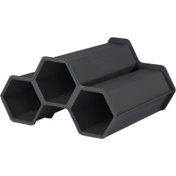 Raft modular pentru 3 sticle