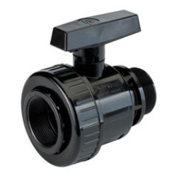 Robinet cu olandez din plastic 1" FI/FE